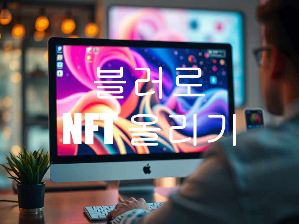 BLUR 마켓플레이스에 NFT 그림을 올릴수 있나요?