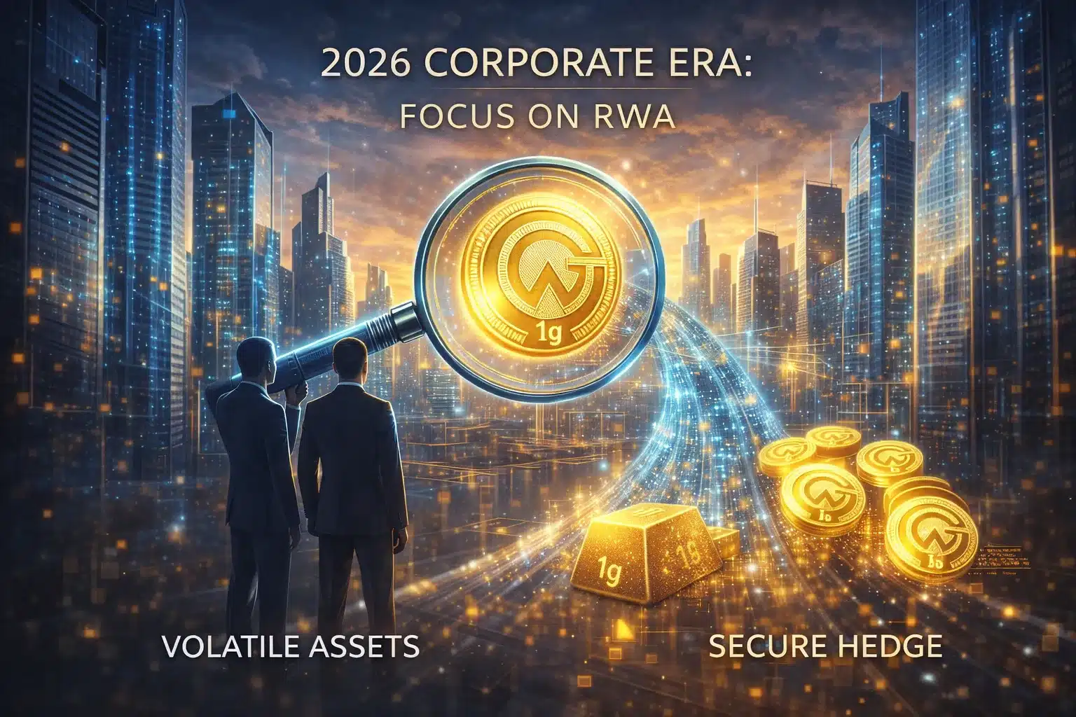삼성·한화가 주목하는 RWA 시장 – 2026년 ‘제2의 비트코인’은 금 코인인가