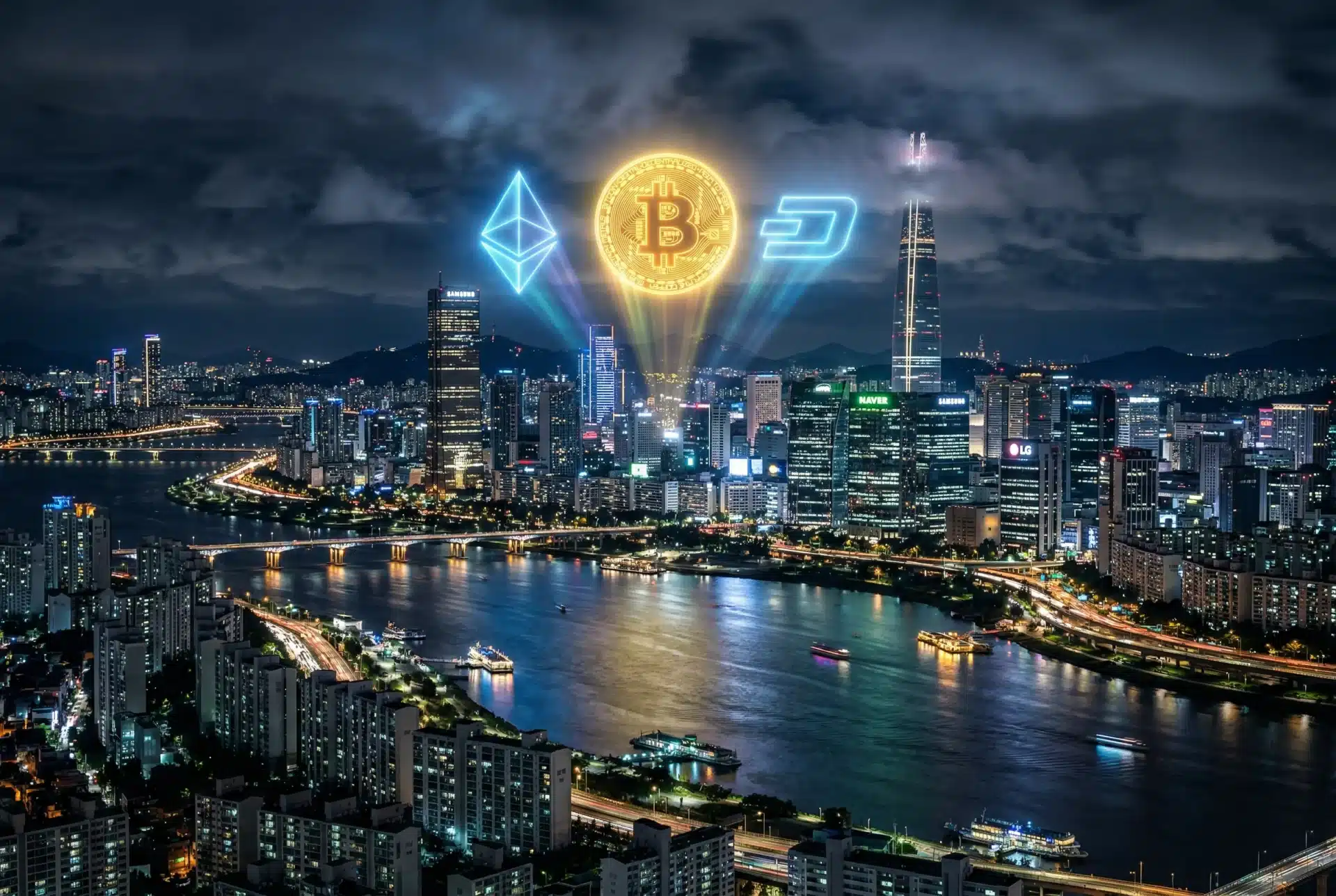 한국 법인 가상자산 투자 허용의 나비효과-삼성과 네이버가 코인을 산다?